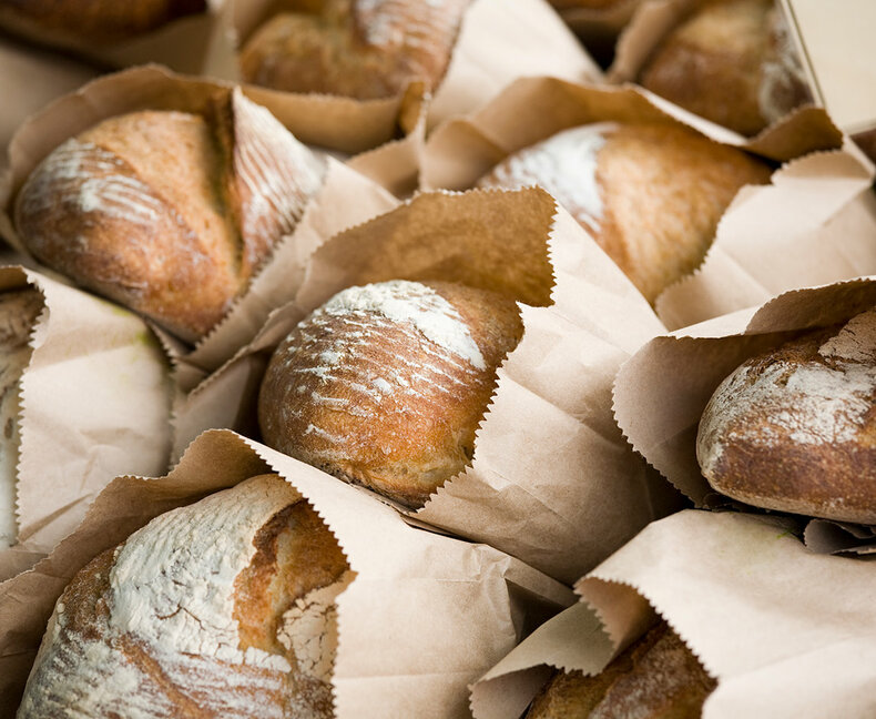 Fresh bread delivery 
for connoisseurs